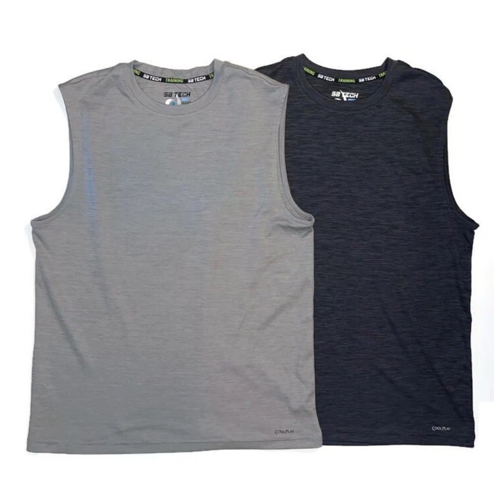 SB Tech Training Cool Play Men’s Muscle Shirts Size Large